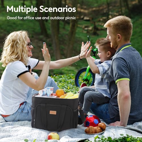 Large Lunch Bag (Black / Jumbo(24L))