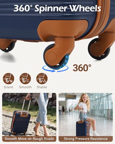 Luggage Sets with Spinner Wheels (6 Count)