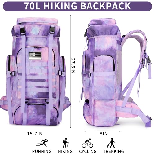 Hiking Backpack for Men 70L