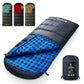 Cotton Flannel XXL Winter Sleeping Bags for Adults Big and Tall