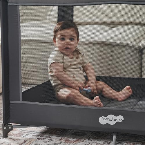 Foldable Portable Baby Playard Crib for Toddlers