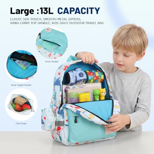 Toddler Backpack for Boys Girls Ages 3+