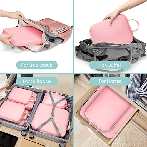 Compression Packing Cubes for Travel (6 Count)