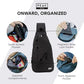 Travel Sling Bag. Compact Crossbody Bag