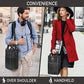 Insulated Wine Cooler Bag Leakproof 4 Bottle Tote Carrier