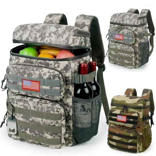 Tactical Backpack Cooler for Men (38 Count)