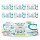 6 Pack Surface Cleaning Wipes with Bleach (432 Count)