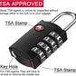 Travel Locks TSA Approved Locks for Luggage (2 Count)