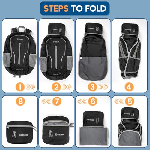 Lightweight Packable Backpack 25L