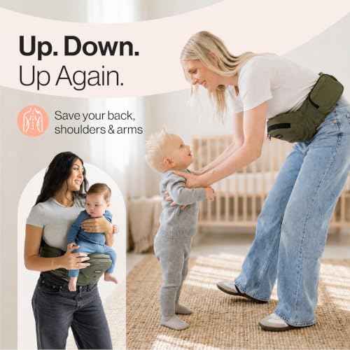 Original Hip Seat Baby Carrier for Babies & Toddlers up to 45 lbs