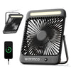 D4 Battery Powered Camping Fan 20000mAh