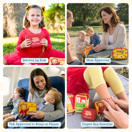 KeepGoing Daniel Tiger’s Travel First Aid Kit for Kids