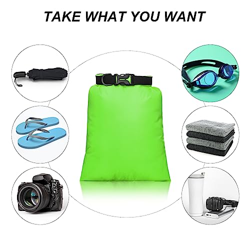 12 Pcs 6 12 Pcs Waterproof Dry Bags (12 Count)