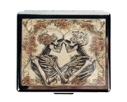 Cute and Stylish Metal Pill Box (8 Count)