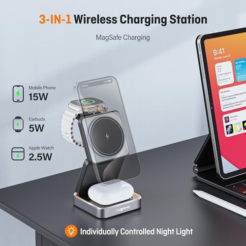 2026 Upgraded】 Wireless Charger 3 in 1