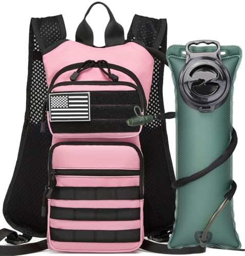 Insulated Hydration Pack Hiking Water Backpack Running Vest with 3L TPU Bladder Bag for Marathon Cycling Men