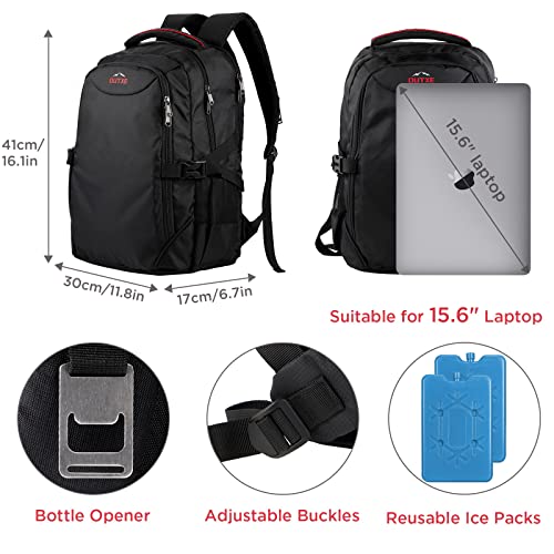 Cooler Backpack 22L Insulated Cooler Bag for 15.6" Laptop Lunch Backpack for Work Daily Backpacks