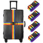 Luggage Straps for Suitcases (4 Count)