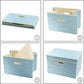 Large Collapsible Storage Boxes with Lids [5 (5 Count)