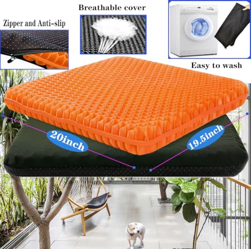 Extra Plus Size Gel Seat Cushion for Long Sitting