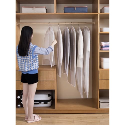 Dress Bags for Hanging Clothes (12 Count)