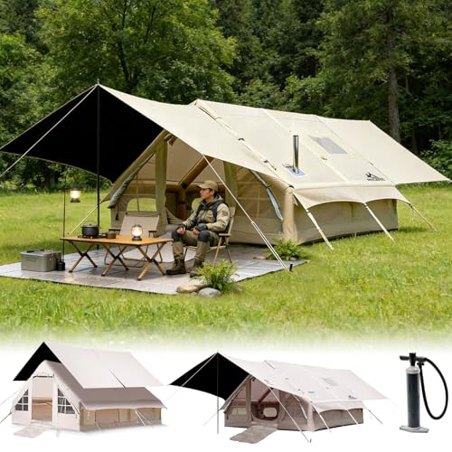 13' x 10' Large Inflatable Tents for Camping 8