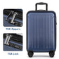 Carry on luggage 22x14x9 Airline Approved Hardshell Suitcase
