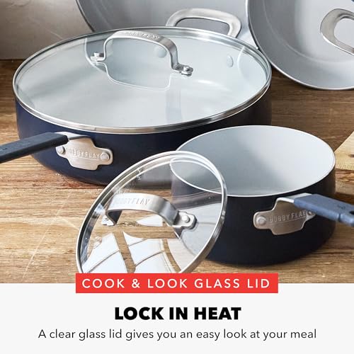 x Bobby Flay 13 Piece Nonstick Cookware Pots and Pans Set