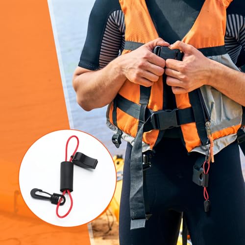 4 Pcs Marine Whistle Lanyard Float