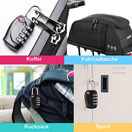 Luggage Locks TSA Approved (2 Count)