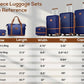 Luggage Set 3 Piece Suitcase Sets with Spinner Wheel (6 Count)