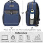 Smell Proof Travel Backpack Bag Anti