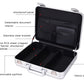Aluminum Briefcase Metal Toolkit Box TSA Combination Lock Luxury Case with Foam for Wine
