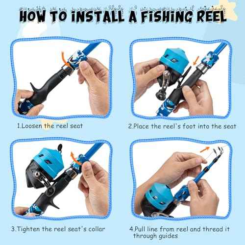 Kids Fishing Pole Set