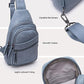 Large Sling Bag for Women Crossbody Purse Leather Fashionable Trendy Chest Bag for Travel