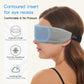Sleep Headphone Mask Bluetooth 5.2 HD Stereo Noise Reduction 3D Eye Mask for Sleeping Eye Contour Built