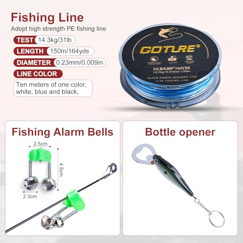 2 Pack 8ft 24T Telescopic Rod & Reel Combo for Freshwater Bass