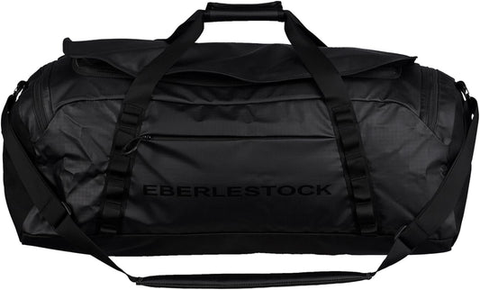 Eberlestock Hyllus Duffel Bag for Men - Durable, Water-Resistant, Small Men's Duffle Bag with Zipper Pockets, Ideal for Travel & Gym, Tactical Gear Bag, Hunting, Fishing, Camping - Black, 65L - Roamly