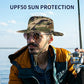 Sun Hats for Men Women Safari Hat Foldable Fishing Hat UPF 50+ Bucket Hat