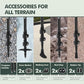Trekking Poles 7075 Aluminum Lightweight Hiking Sticks (2 Count)