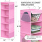 5 Shelf Hanging Closet Organizer