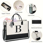 Personalized Initial Tote Bag