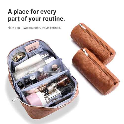 Travel Makeup Bag (3 Count)