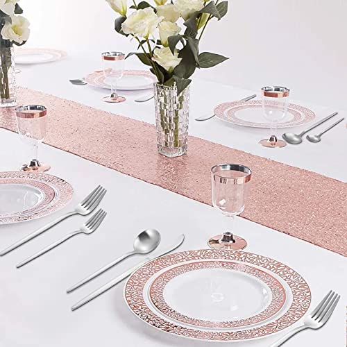 Matte Silverware Set (4 Count)