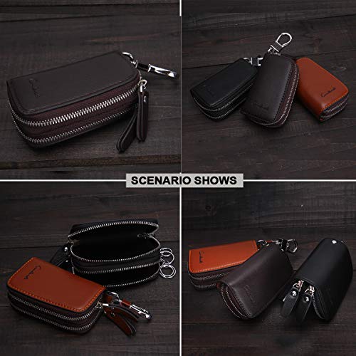 Leather Car Key Case