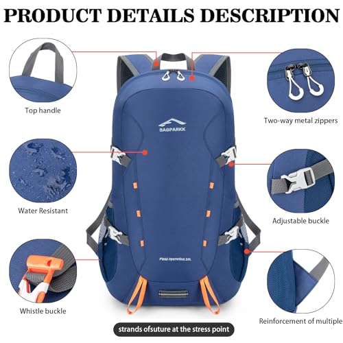 35L Ultra Lightweight Foldable Packable Hiking Backpack