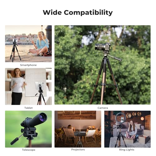 75" Aluminum Camera Tripod