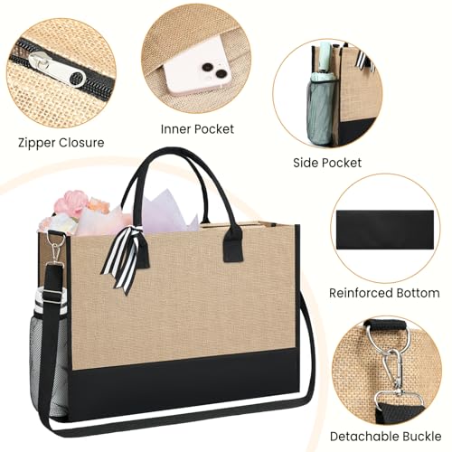 Personalized Initial Tote Bag