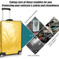 28 Inch Waterproof Clear Suitcase Cover