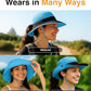 Ponytail Sun Hat for Women with UPF 50+ UV Protection